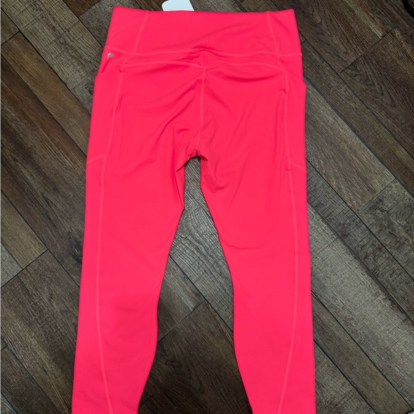 Fabletics Neon Pink-Coral Leggings - Picture 1 of 4
